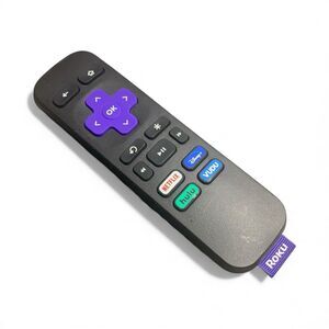 Roku RC108 IR Streaming Remote Control - Black Tested Working w/Batteries